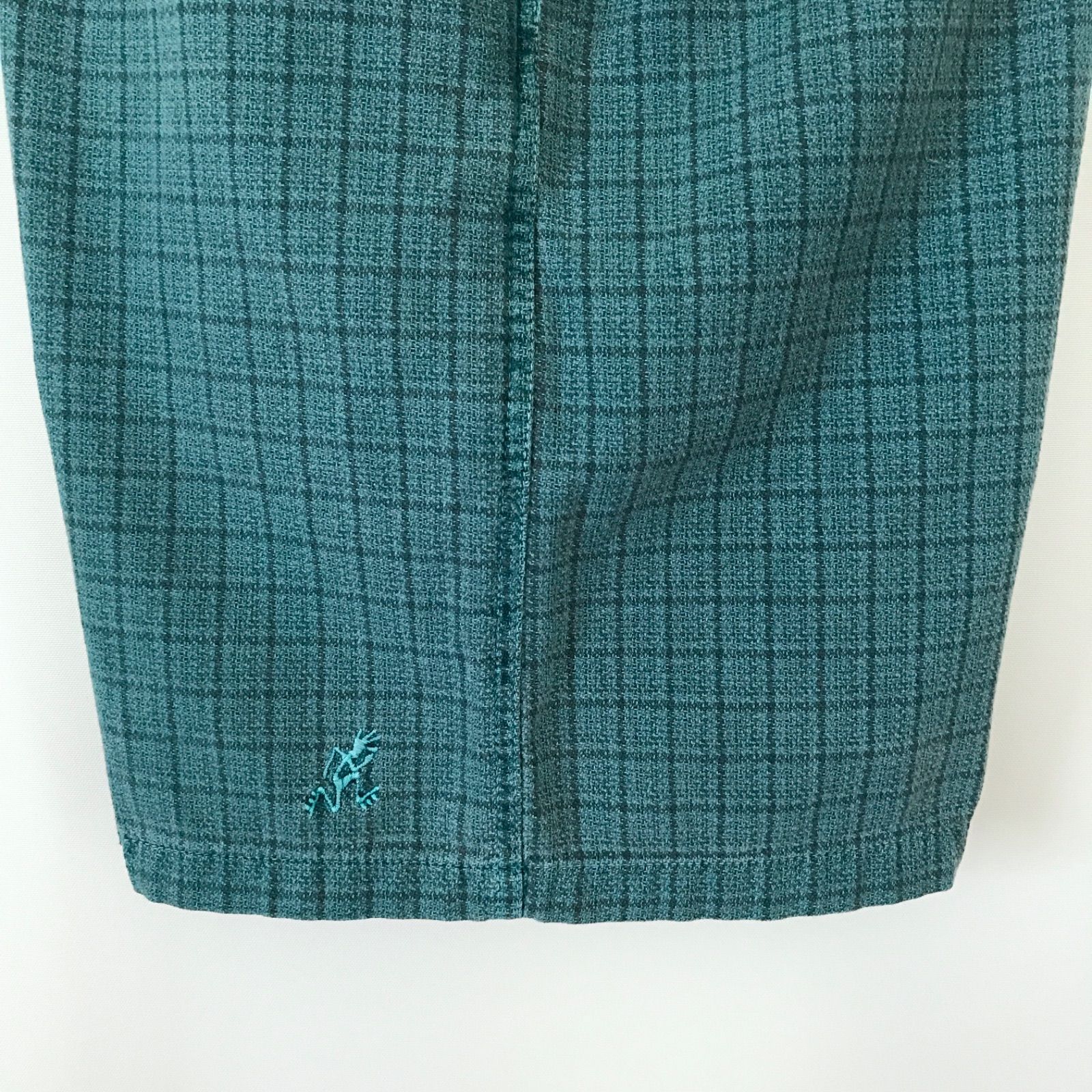 グラミチ USA製 Gramicci グラミチ☆90s VTG USA製☆製品染め☆クライミングハーフ