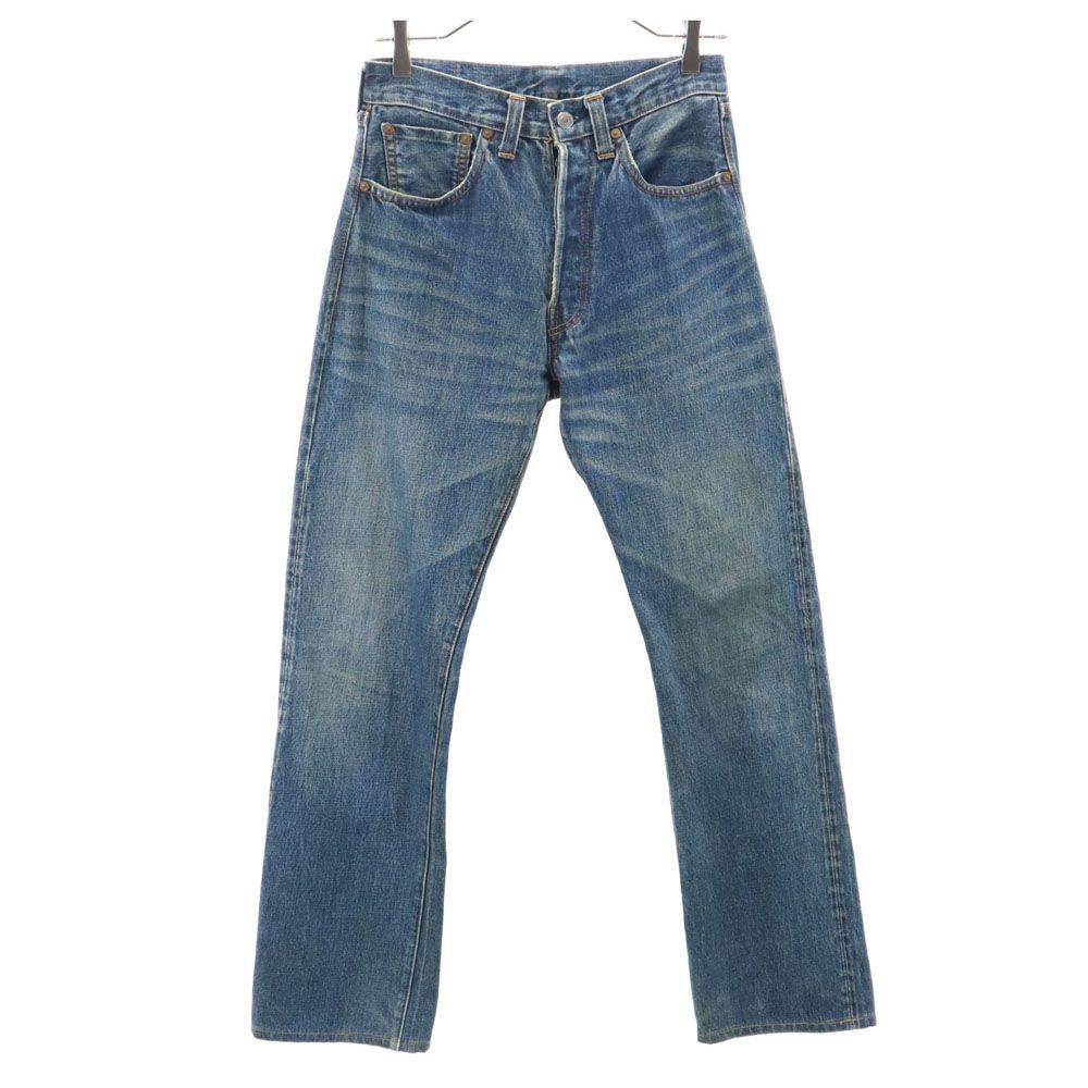 リーバイス 00s USA製 ボタン裏555 バレンシア ストレートデニムパンツ W32 Levi's ボタンフライ ビックE 裏リベット メンズ 古着 【240420】