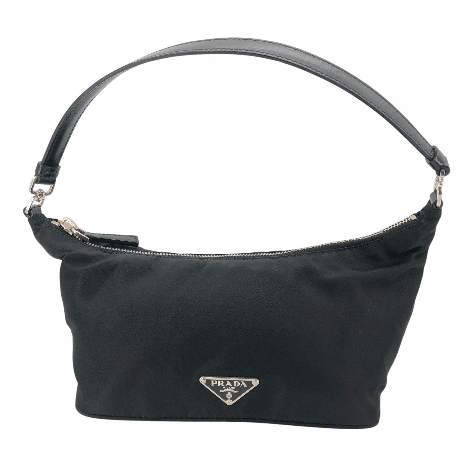 中古】 PRADA プラダ アクセサリーポーチ BR1267 サフィアーノ 