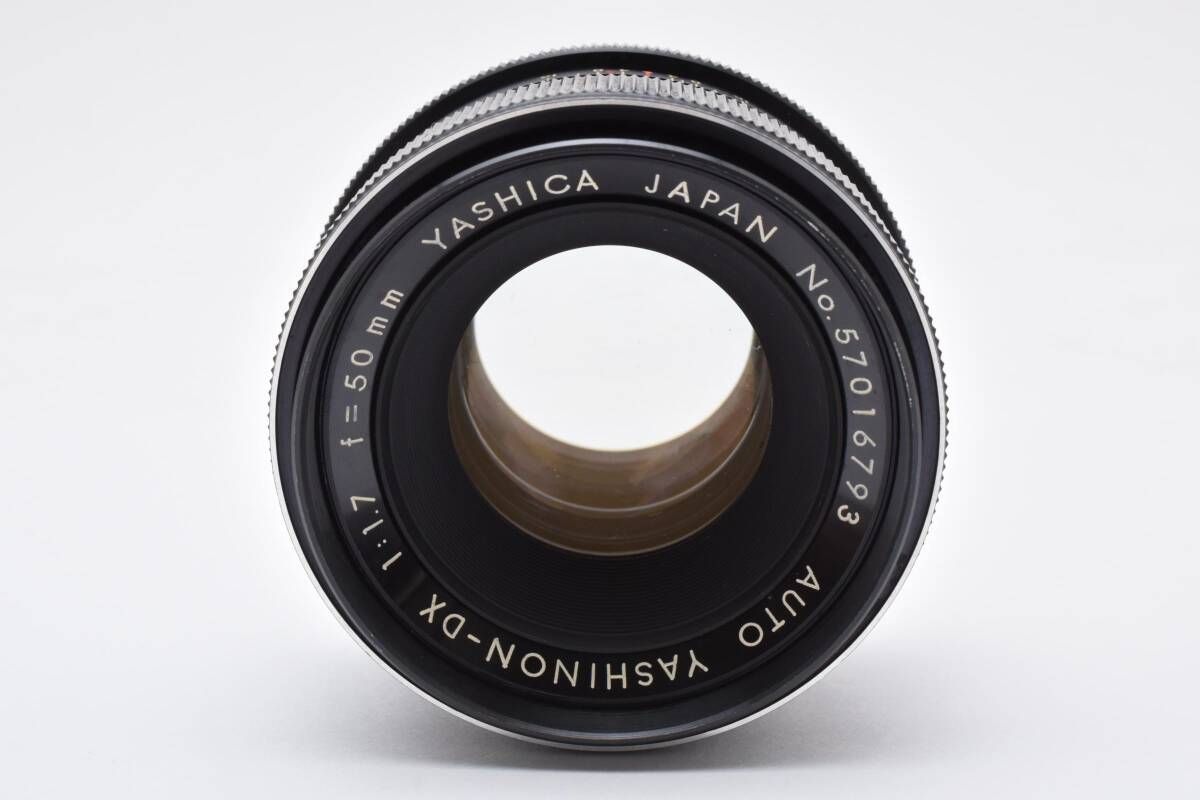 ◎フレア◎YASHICA YASHINON-DX 50mm F1.7 Y195 ◎フレア◎ YASHICA YASHINON-DX 50mm F1.7 C046の通販 by ゆし