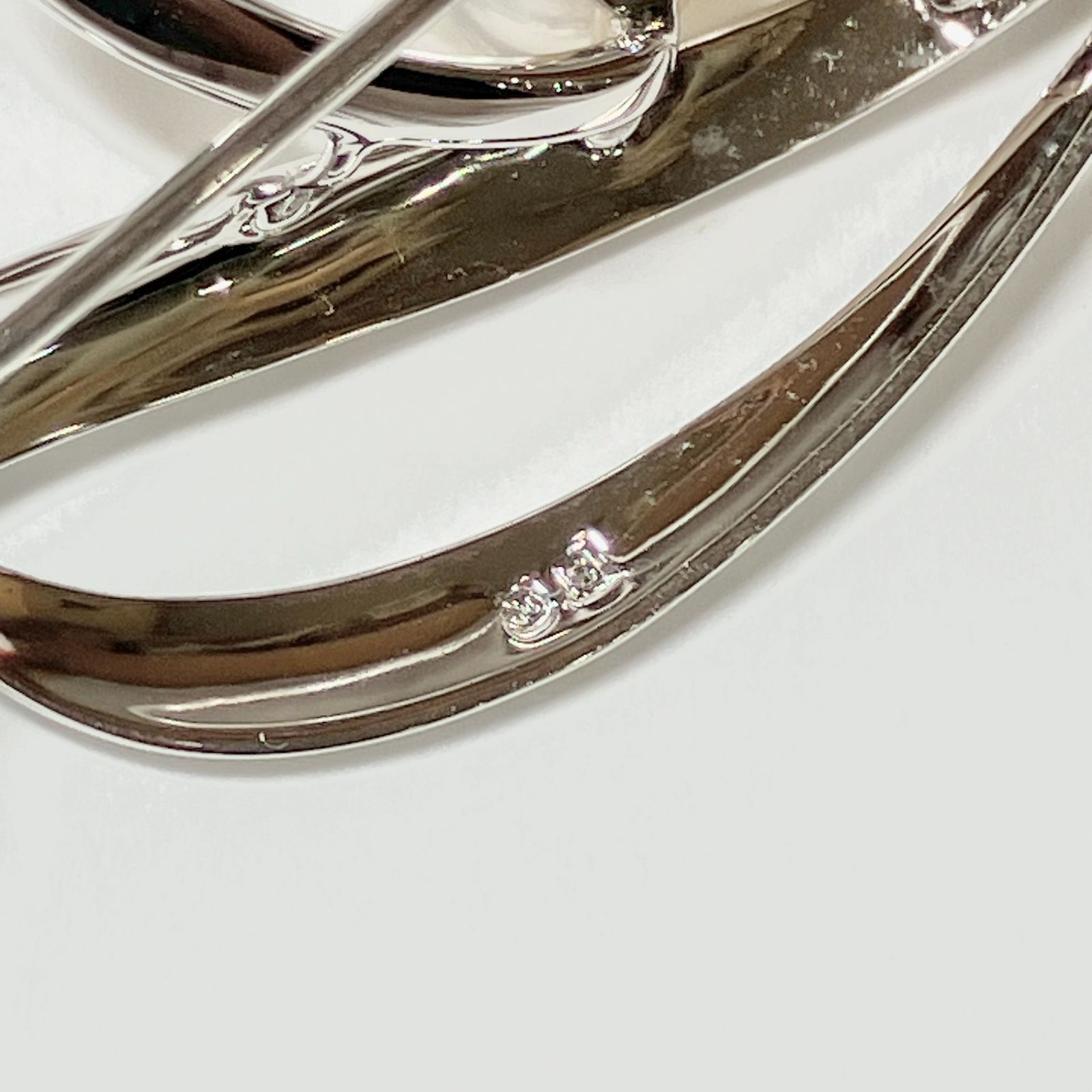 m001 T3 MIKIMOTO ミキモト パール 真珠 3連 ブローチ