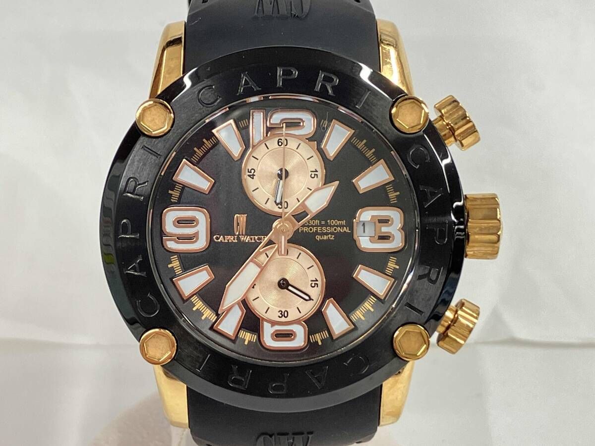 CAPRI WATCH カプリウォッチ 316L OS11 クォーツ 腕時計 - メルカリ