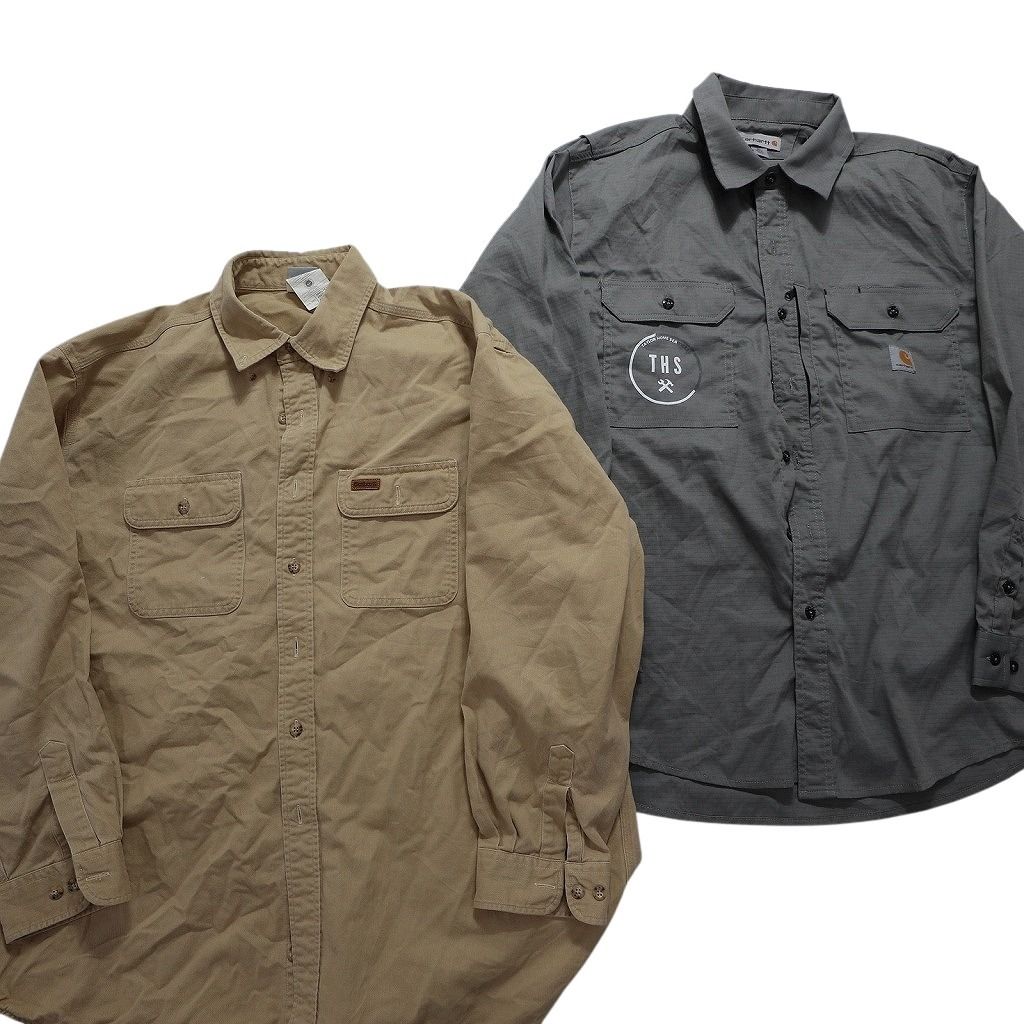 古着卸 まとめ売り カーハート Carhartt 長袖シャツ 10枚セット  