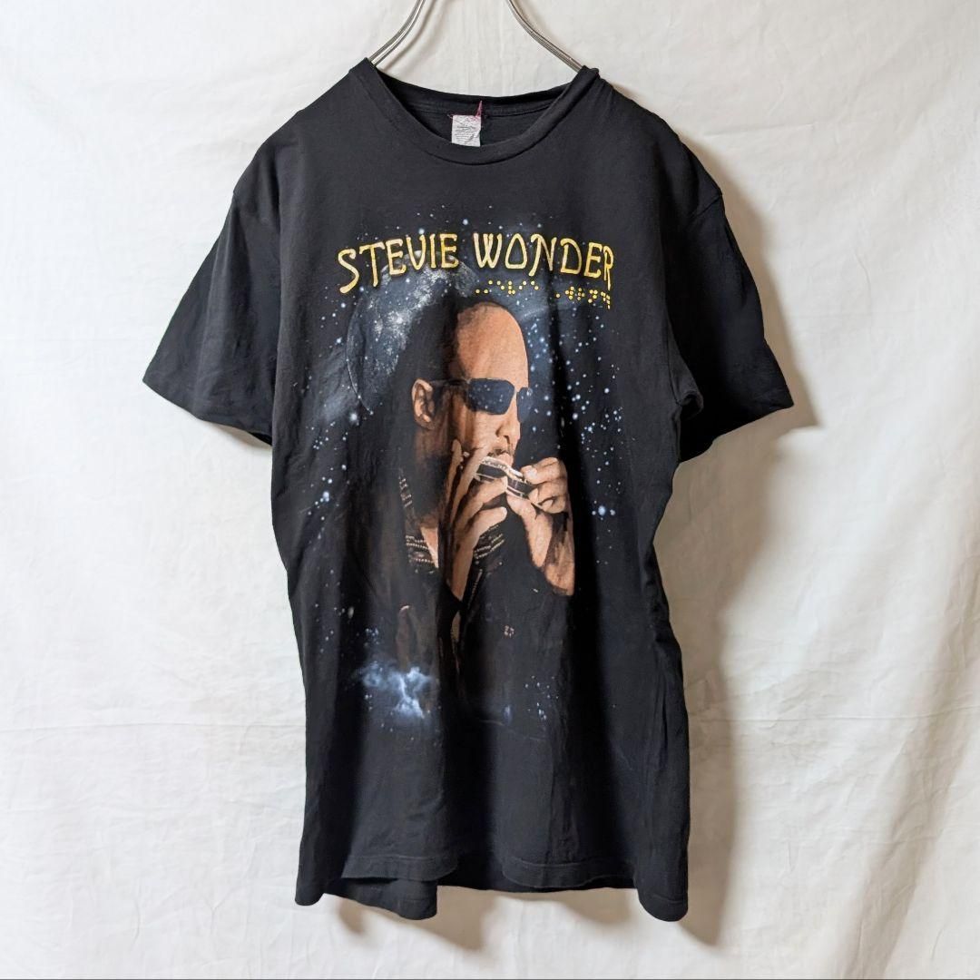 Stevie Wonder スティーヴィー・ワンダー 半袖Tシャツ e638 natu