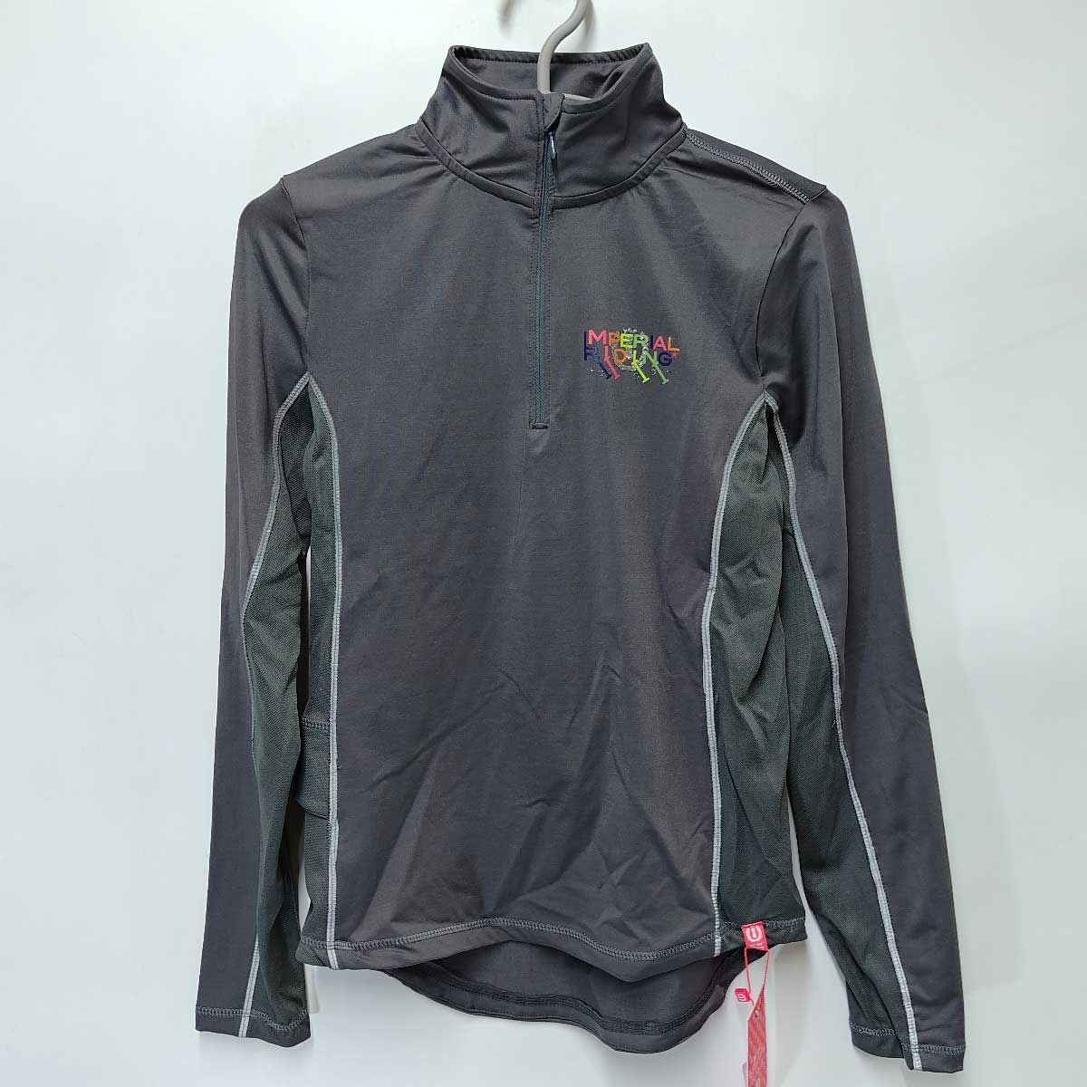【中古・未使用品】インペリアルライディング 乗馬 馬術 ハーフジップ ストレッチ ライディング ジャケット IMPERIAL RIDING S パープル KL35319000 レディース インペリアルライディング 乗馬 馬術 ハーフジップ ストレッチ