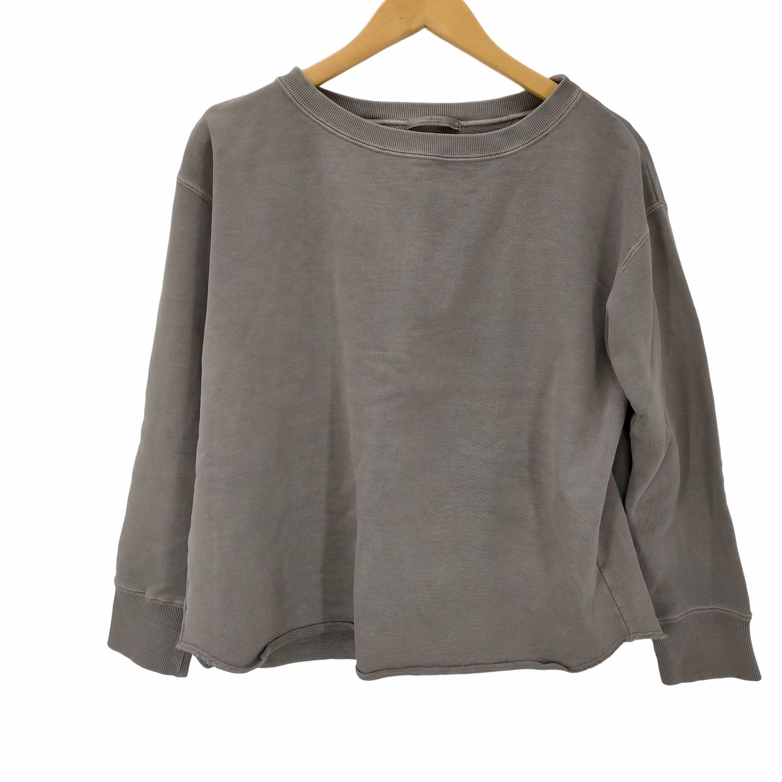 JOURNAL STANDARD relume ピグメントバッククロススウェット JOURNAL STANDARD - JOURNAL STANDARD relume ピグメントバッククロス