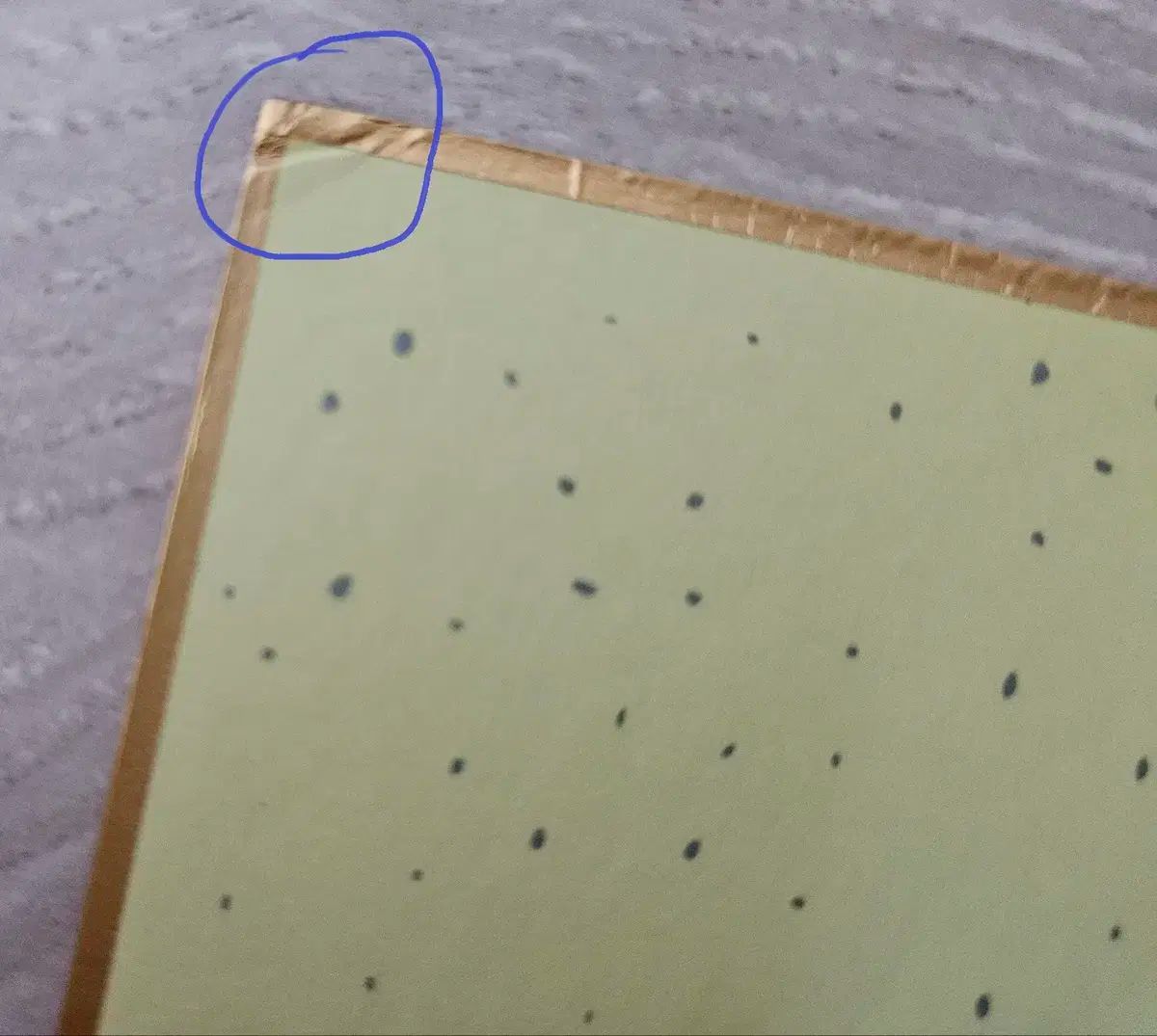 コピーサイン 色紙