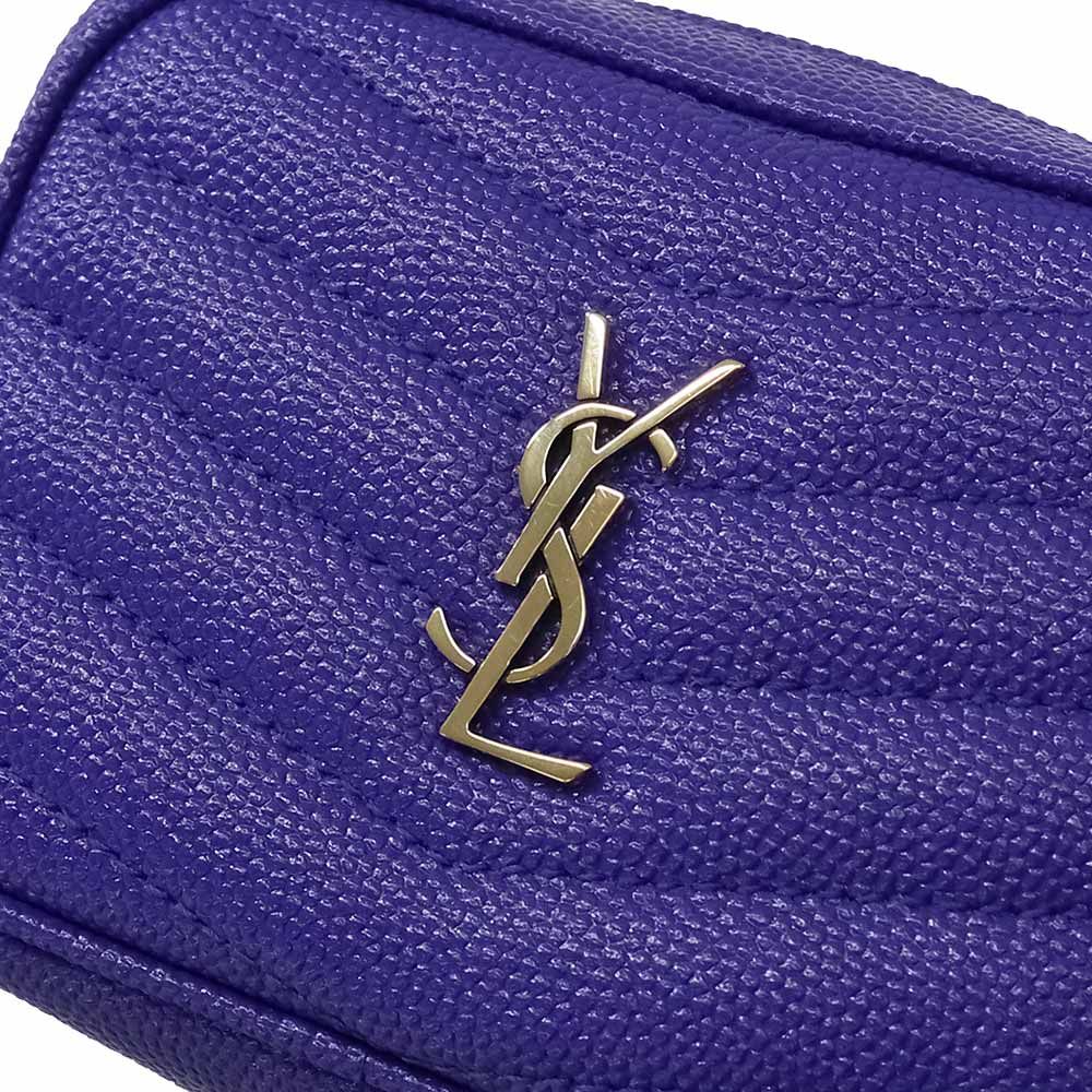 サンローランパリ ベイビー ルー フリンジ チェーン ショルダーバッグ  