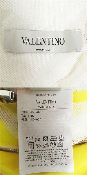 未使用品□VALENTINO/ヴァレンティノ VV0CI3687F8 フローラ ロゴ