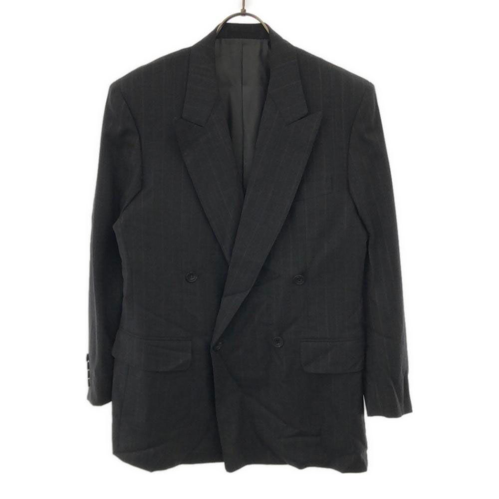 バーバリーロンドン　ウールセットアップスーツ　ストライプ　三陽商会　日本製　5A バーバリーロンドン ウールセットアップスーツ ストライプ 三陽商会