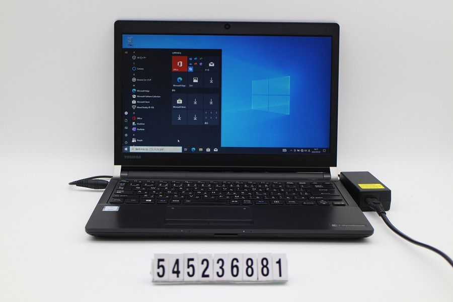 東芝 dynabook R73/J Core i3 7100U  2.4GHz/8GB/240GB(SSD)/13.3W/FWXGA(1366x768)/Win10 【545236881】