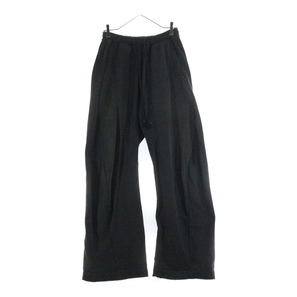 NVRFRGT ネバーフォーゲット 3D Twisted Lounge Wide Pants ワイドスウェットパンツ バギーパンツ ブラック NF241P06