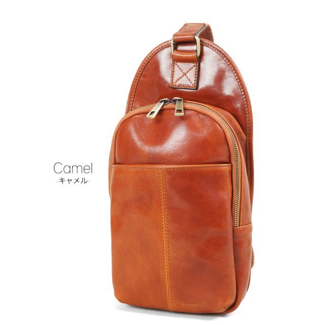 ボディバッグ メンズ Ostinato オスティナート イタリアンレザー