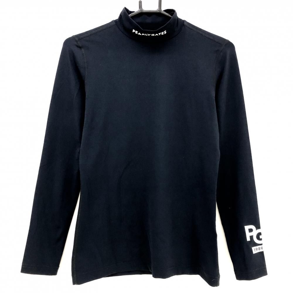 美品　PEARLY GATES ダークグレー ハイネックポロシャツ サイズ7 美品 PEARLY GATES ダークグレー ハイネックポロシャツ サイズ7 【公式