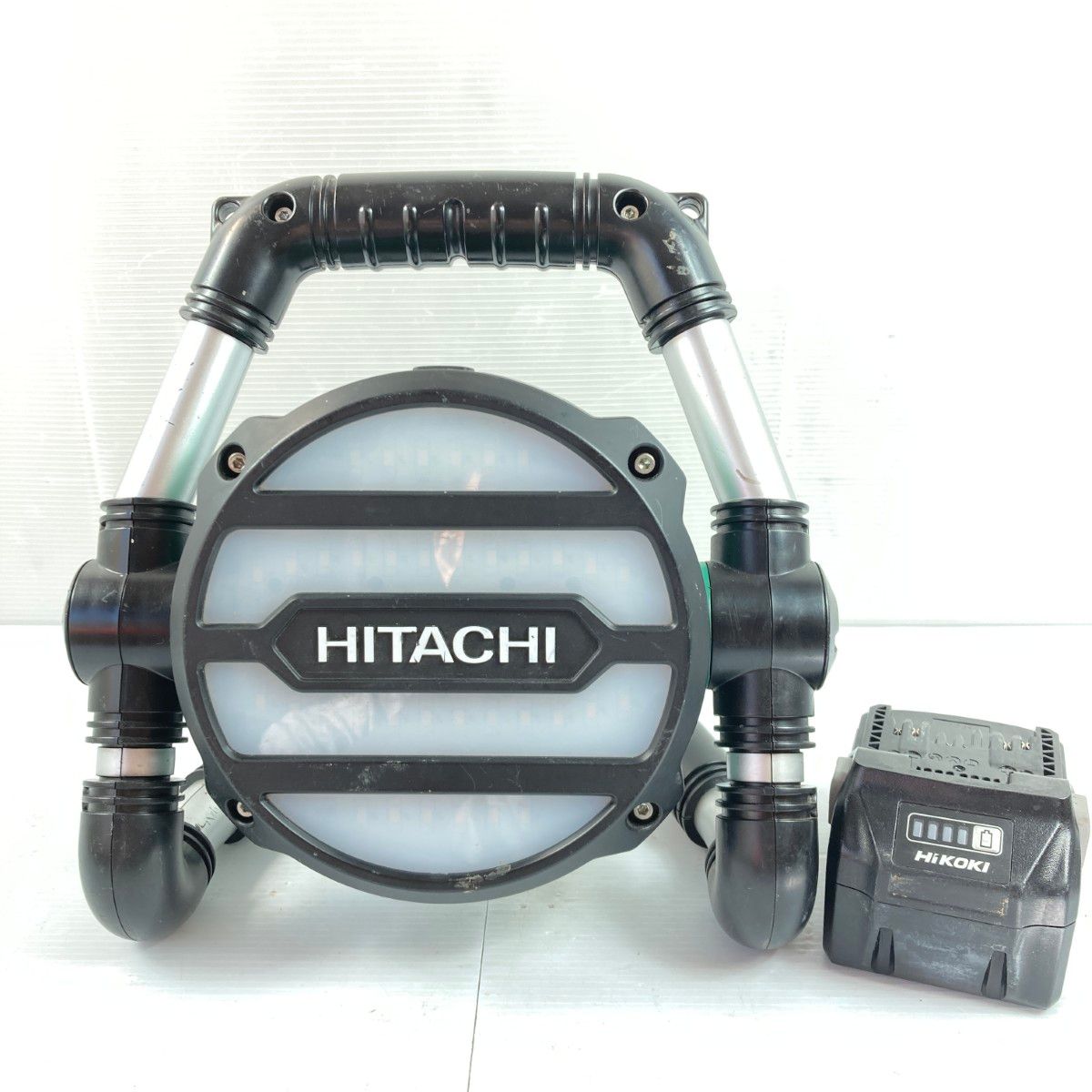 ＊＊HiKOKI ハイコーキ 14.4|18V コードレスワークライト マルチボルトバッテリ1個付 PSEマークあり UB18D ブラック