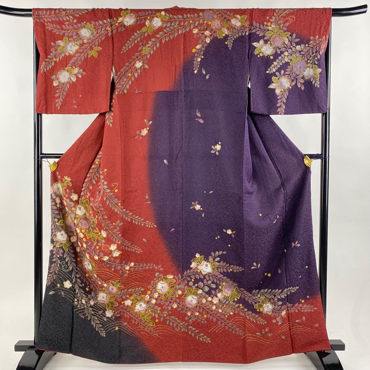 正絹　袷　辻ヶ花袷訪問着（身丈肩から164㎝） 正絹 袷 辻ヶ花袷訪問着（身丈肩から164㎝）