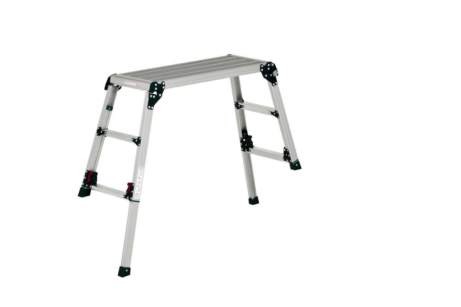 シルバー アルミ 0.60 0.91m 3尺 3段 DWX-6908C 四脚アジャスト式足場台 折り畳み 伸縮 立ち馬 洗車台 足場台 ピカコーポレイション ピカ PiCa