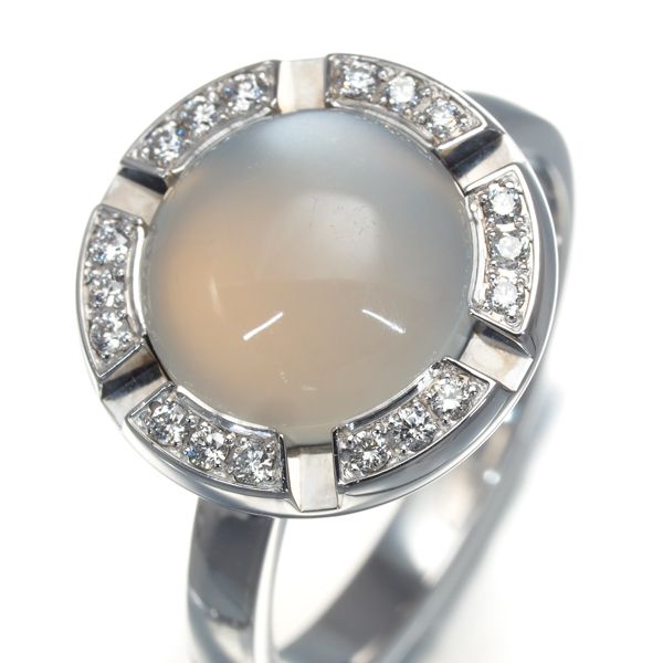 ショーメ リング ムーンストーン ダイヤ ダイヤモンド クラスワン  