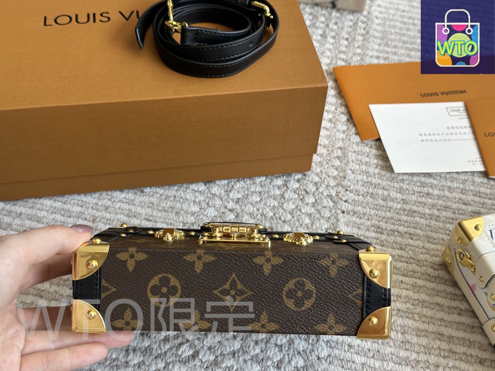 ヴィトン　ブランド箱 LOUIS VUITTON×NIGO Monogram Boxモノグラムボックス サイズ