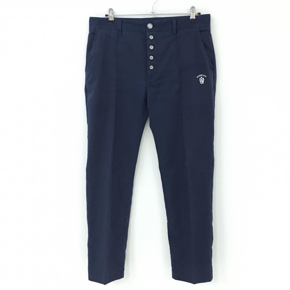 SALE15％OFFラッセルノ パンツ ネイビー ルチャマスク CIDAM メンズ 6(XL) ゴルフウェア RUSSELUNO
