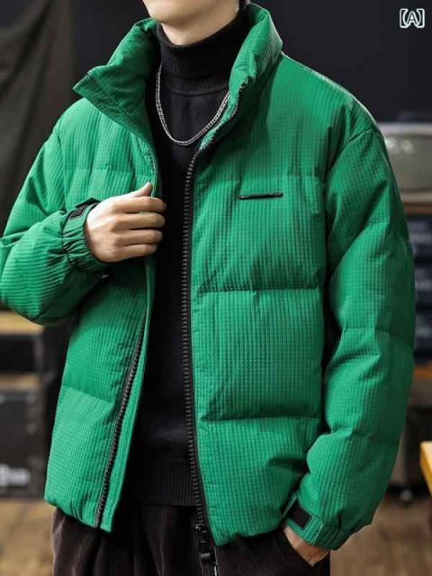 3XL 秋冬 コーデ メンズ 服 シンプル ファッション オシャレ 大人 かっこいい 大きいサイズ ストリート 紳士服 防水 ダウン ジャケット ホワイトダックダウン 暖かい