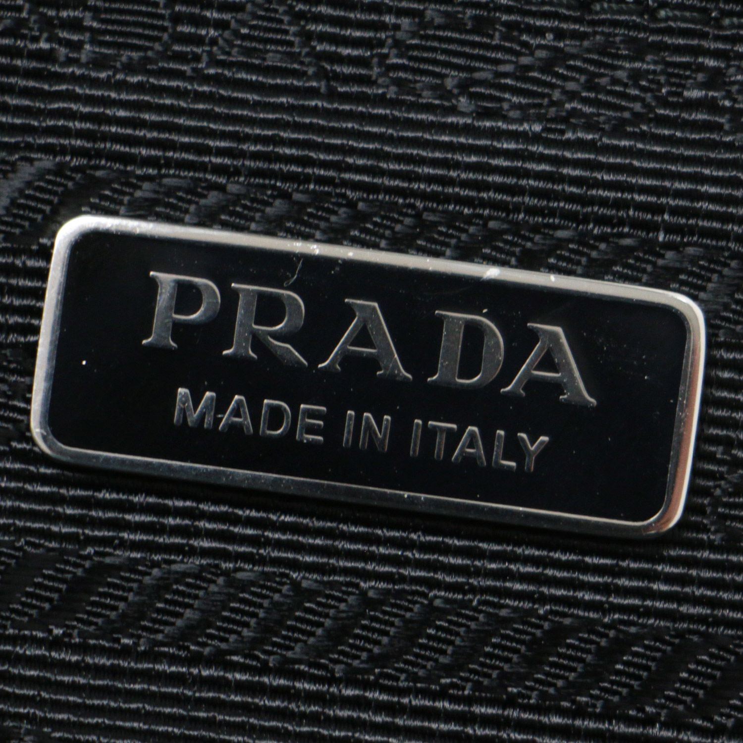 美品 PRADA プラダ ペンケース サフィアーノ トライアングルロゴ 