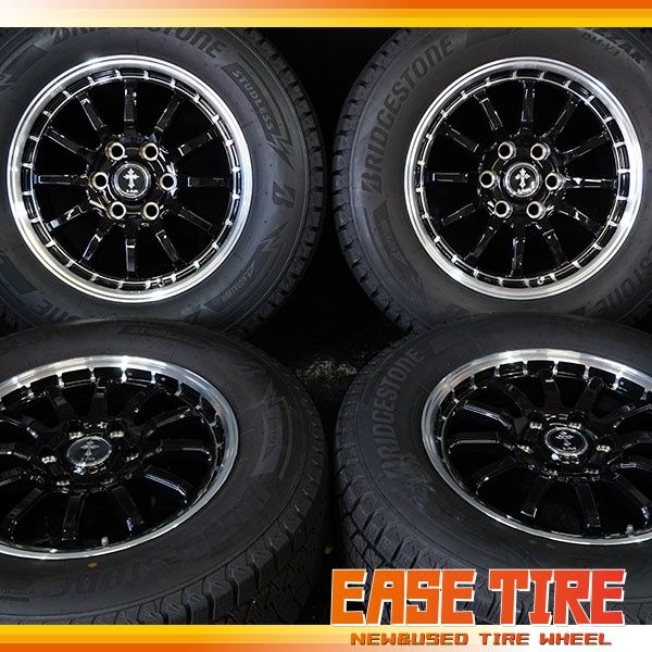 超バリ山 ブリヂストン BLIZZAK DM-V3 X-Field 265 65R18 8J 55 139.7 6H 平座 4本 ランクル250 ランクル300等