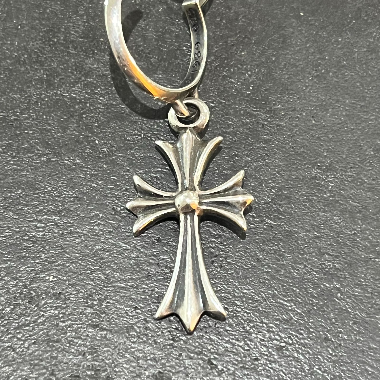 CHクロス フープピアス