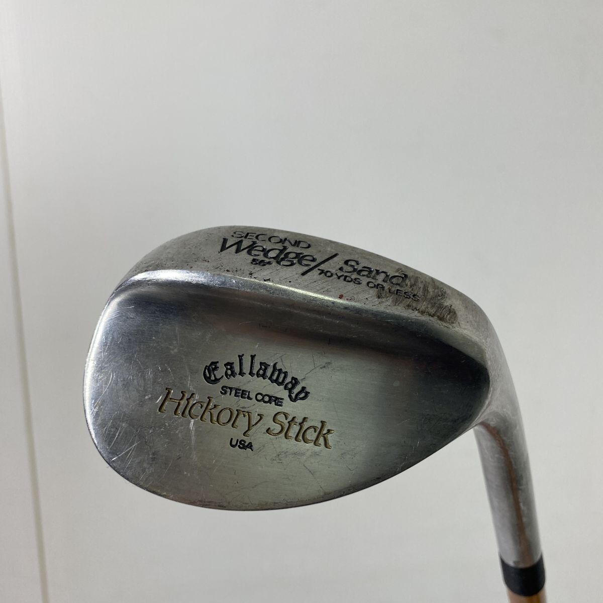 希少 Callaway キャロウェイ STEEL CORE Hickory Stick ヒッコリー 56