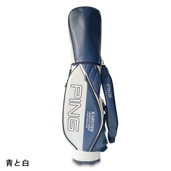 MARK&LONA ゴルフキャディバッグ トロピカル MARK&LONA ゴルフキャディバッグ トロピカル ゴルフバッグ