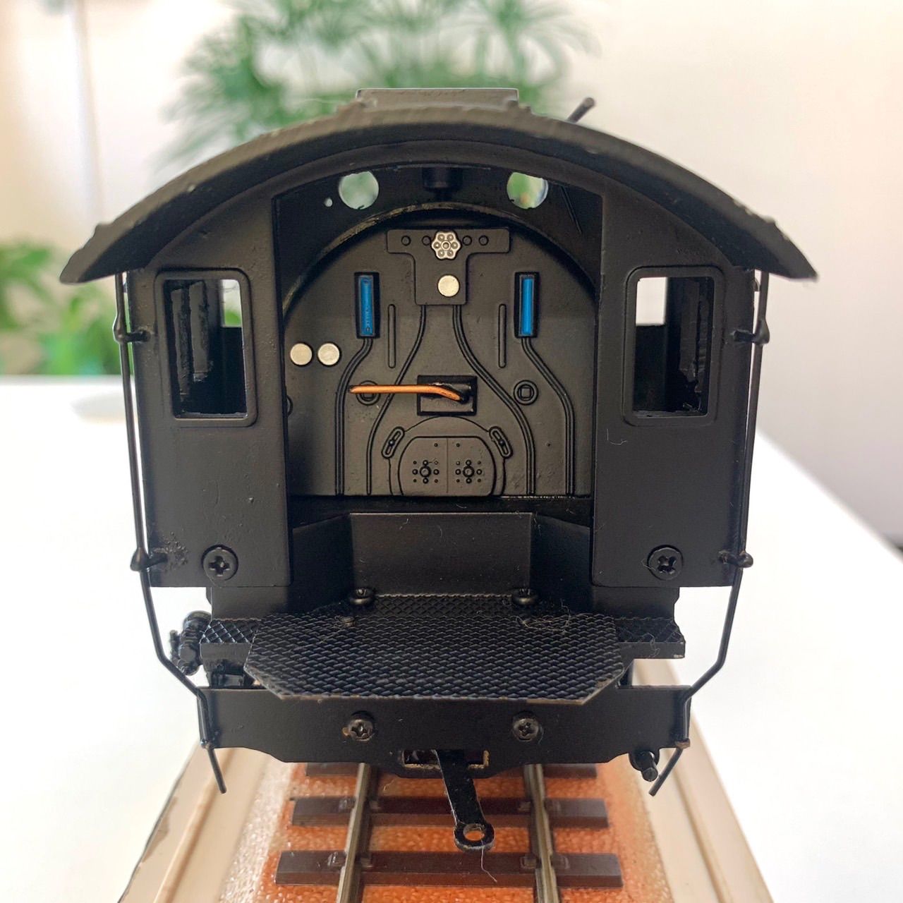 【栄光の蒸気機関車D51⭐️1/42スケール】 鉄道ファンにはたまらない！　 国鉄D51 デコイチ　 全長47cm 2両セット　 三井金属工芸　  金属製大型モデル　 アクリルケース付　 D51 1161 （AYA） 24022302000F