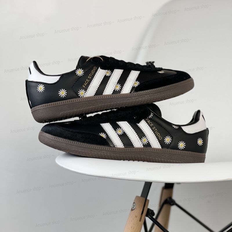 新品【 Adidas originals Samba フェイスアトモス】H03848 スタイリッシュなスニーカー