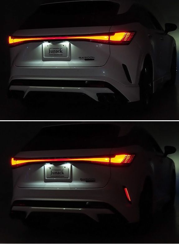M s レクサス RX RX350 RX350h RX450h RX500h 2025.11- Junack LEDZARD リ ザード ダクトイルミネーション 左右 ジュナック 社外 パーツ 部品 LEXUS 10RX 10系 LZR-DI-L2R