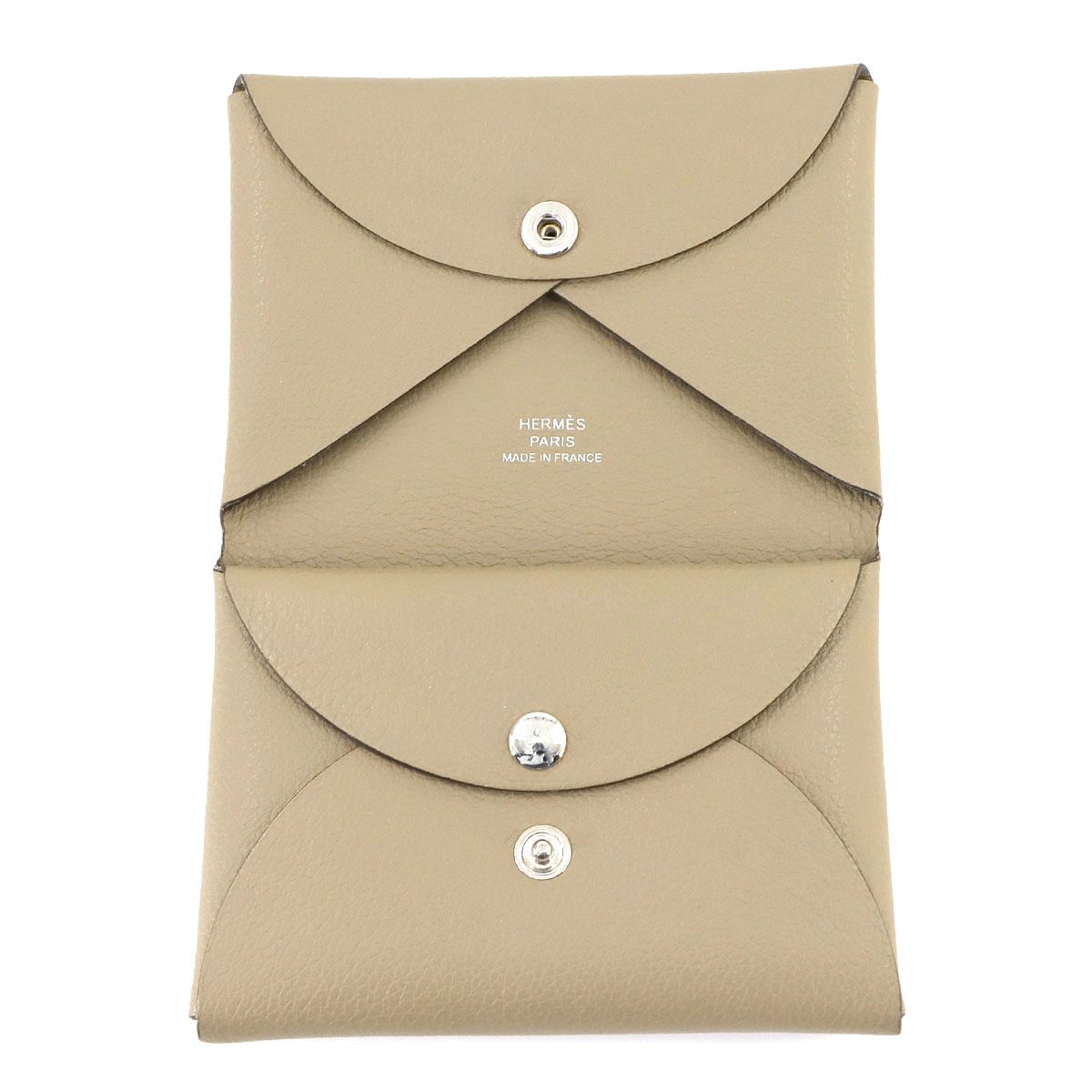 HERMES カルヴィ 楽天市場】HERMES エルメス コインケース CALVI DUO VERSO