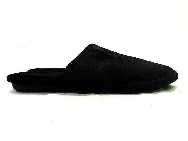 美品 Balenciaga バレンシアガ ベロア スリッパ 表記サイズ 44 (約29.0cm) 靴 メンズ ブラック系 AQ3179