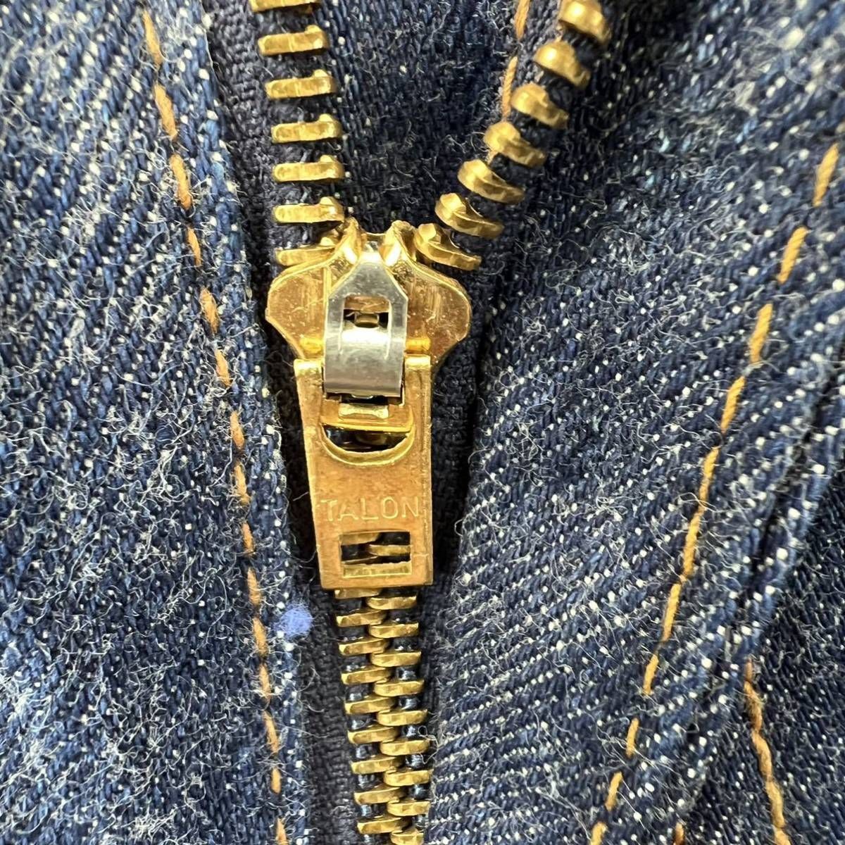 70s ☆ CANTON ☆ 1252H TALON デニムパンツ ブーツカット フレア