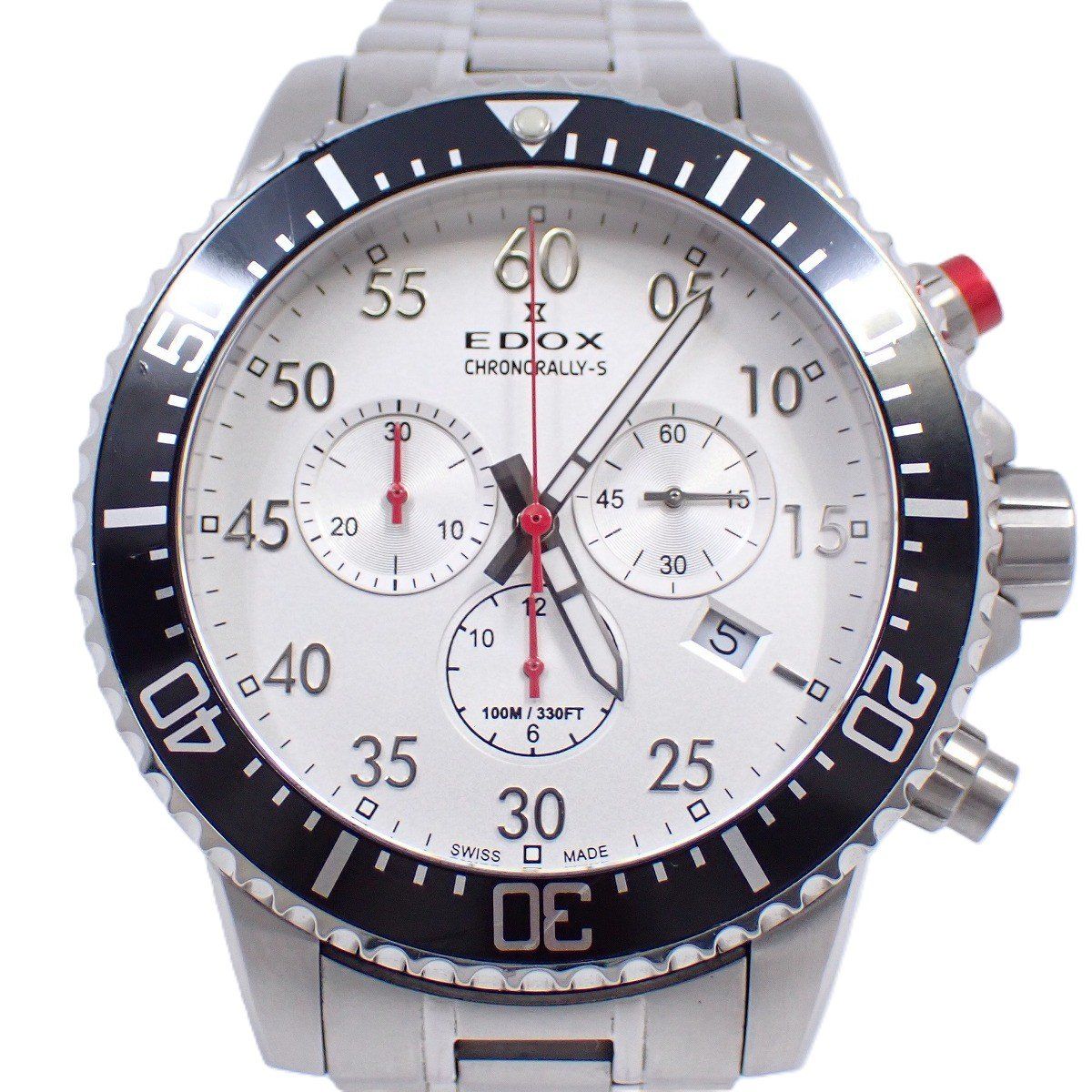 EDOX エドックス クロノラリーS クロノグラフ メンズ 腕時計