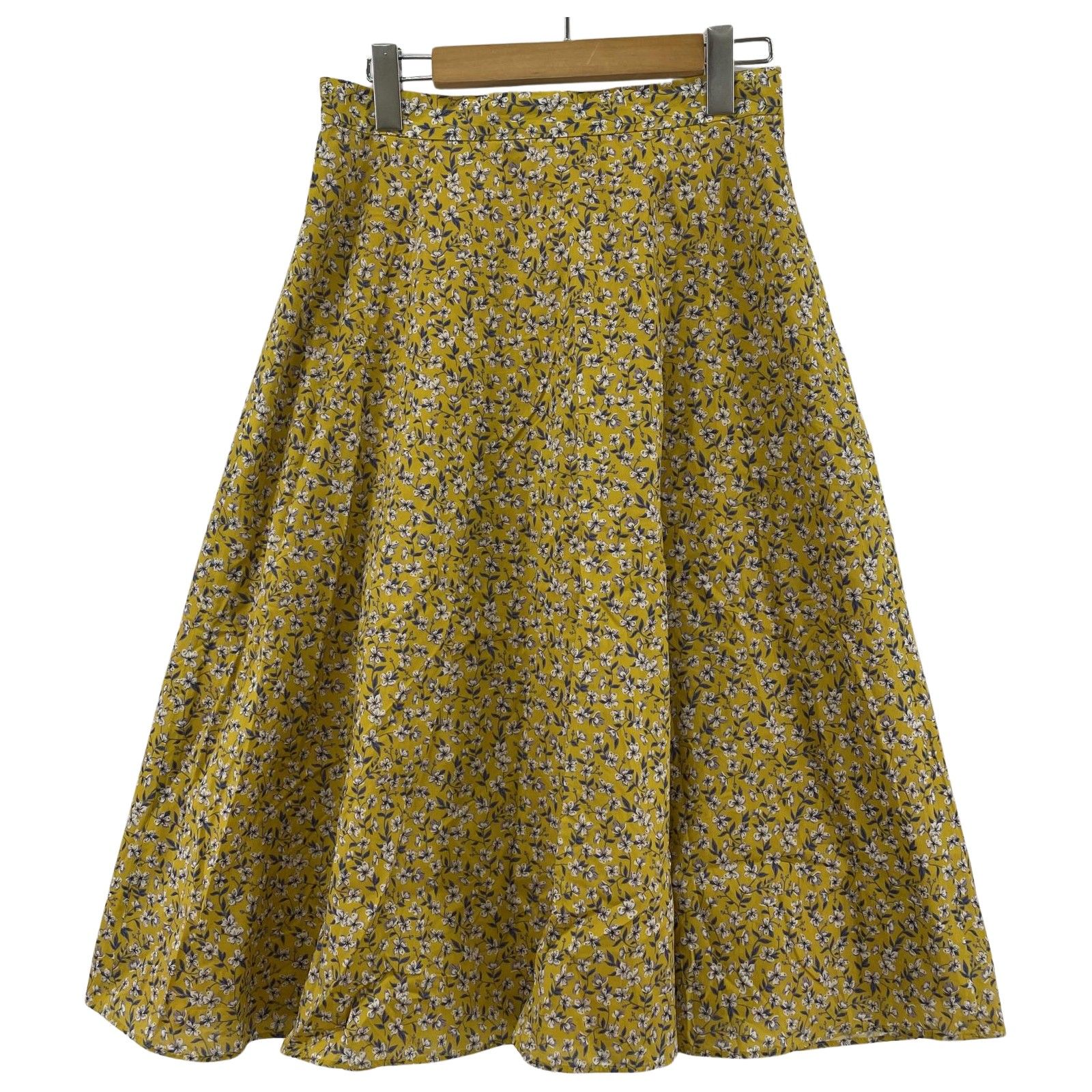 anatelier アナトリエ 花柄スカート size40/イエロー レディース anatelier アナトリエ 花柄スカート size40/イエロー レディース