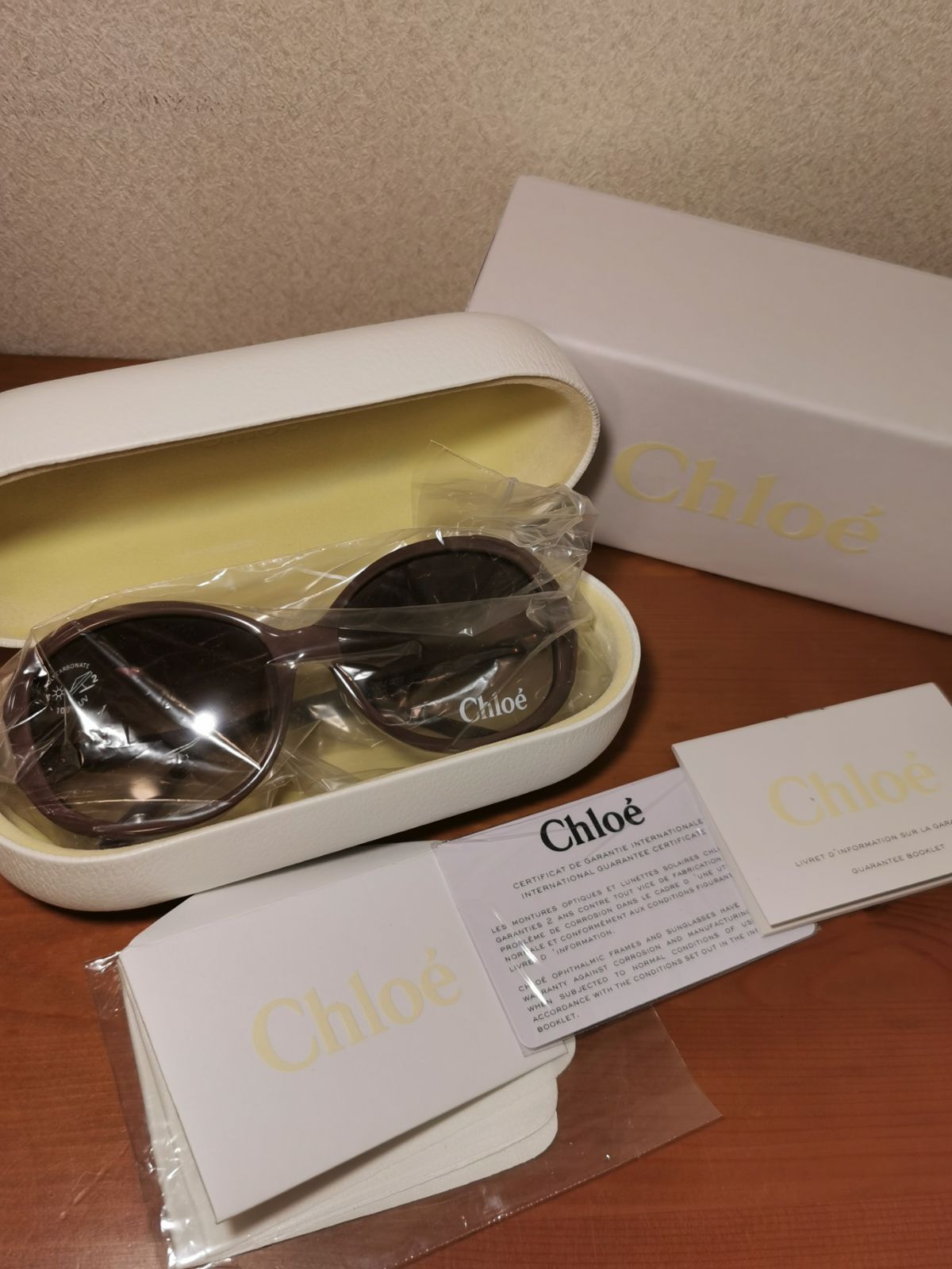 Chloe クロエ サングラス CL2278-C03 ブラウン系レンズ