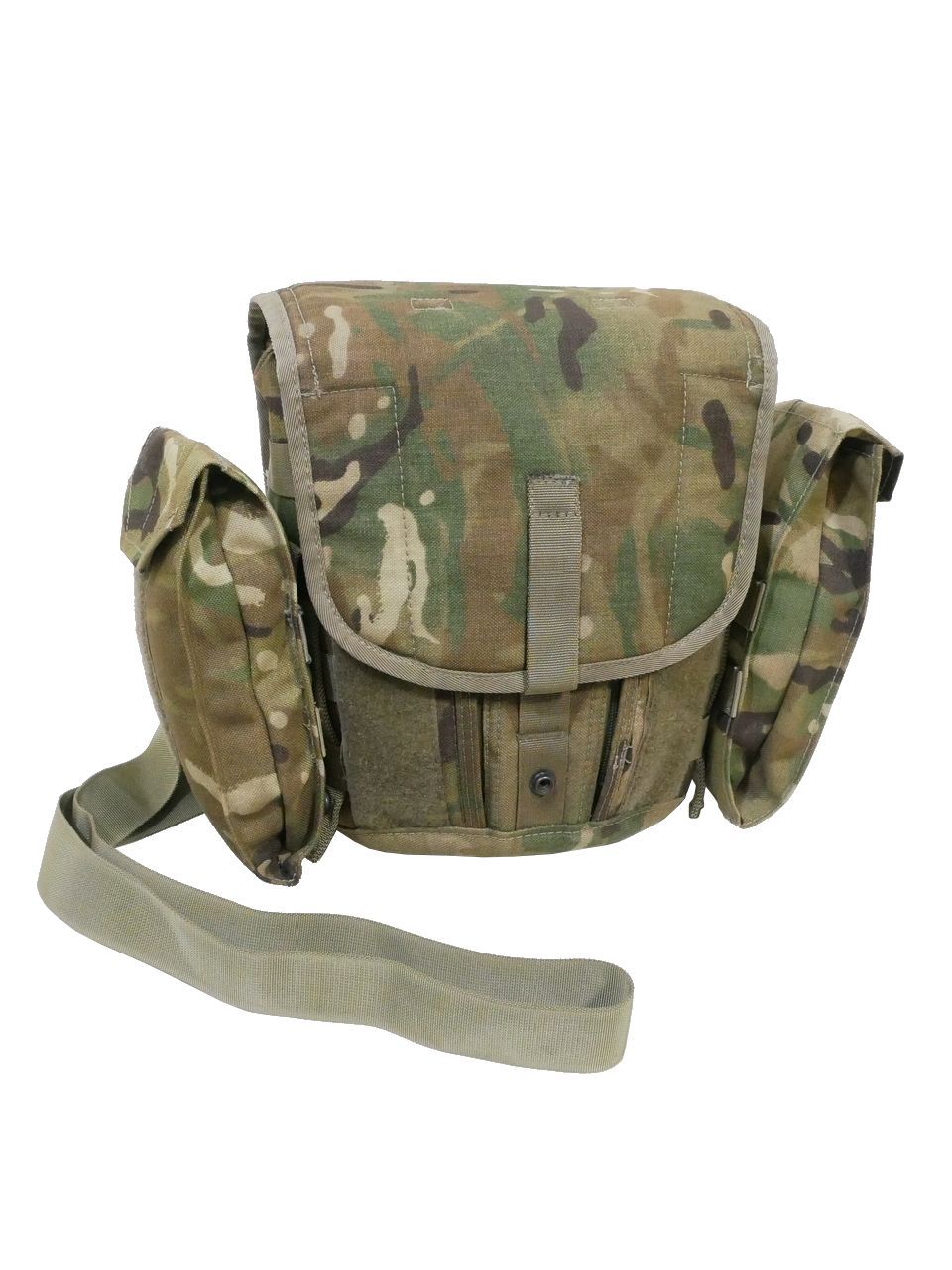 イギリス軍MTP迷彩 FIELD PACK 　ガスマスクバッグ　実物 Amazon | イギリス軍 フィールドパック ガスマスクバッグ DPM