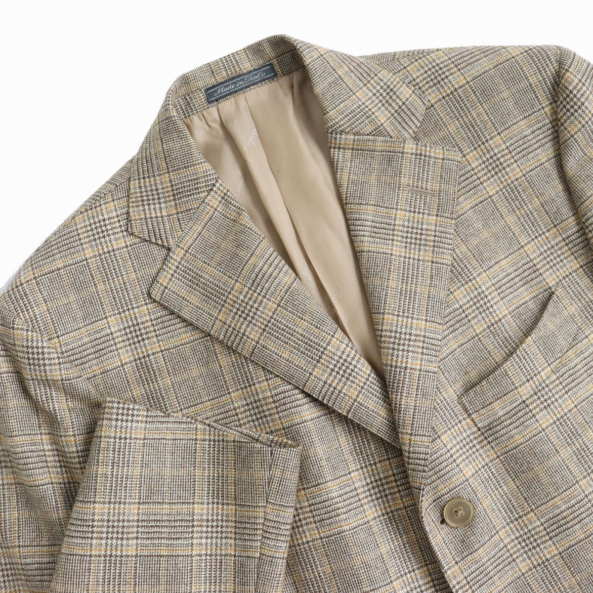 サルバトーレフェラガモ　チェックテーラードジャケット ferragamo 楽天市場】フェラガモ（柄チェック）（コート・ジャケット｜メンズ