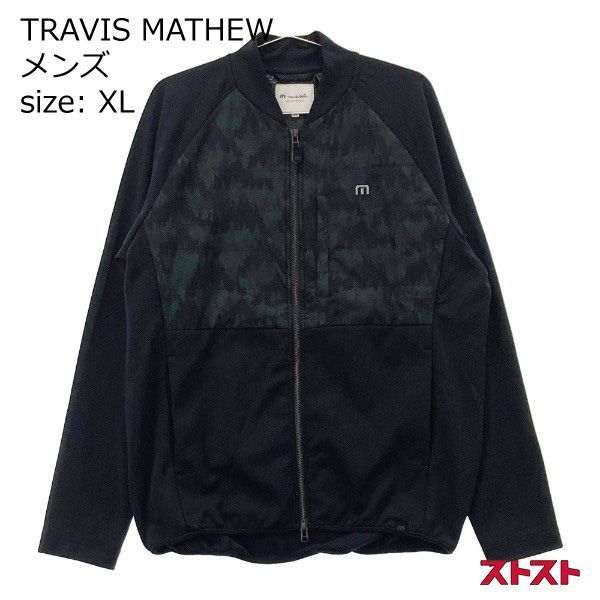 TRAVIS MATHEW 2022年モデル 中綿 ジップ ジャケット ブラック系 XL 