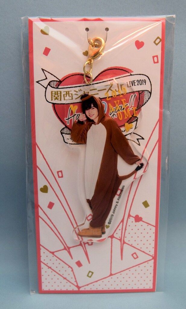 なにわ男子 19年 Happy 2 year!!~今年も関ジュとChu Year!!~ 長尾謙杜 アクリル萌え萌えキーホルダー