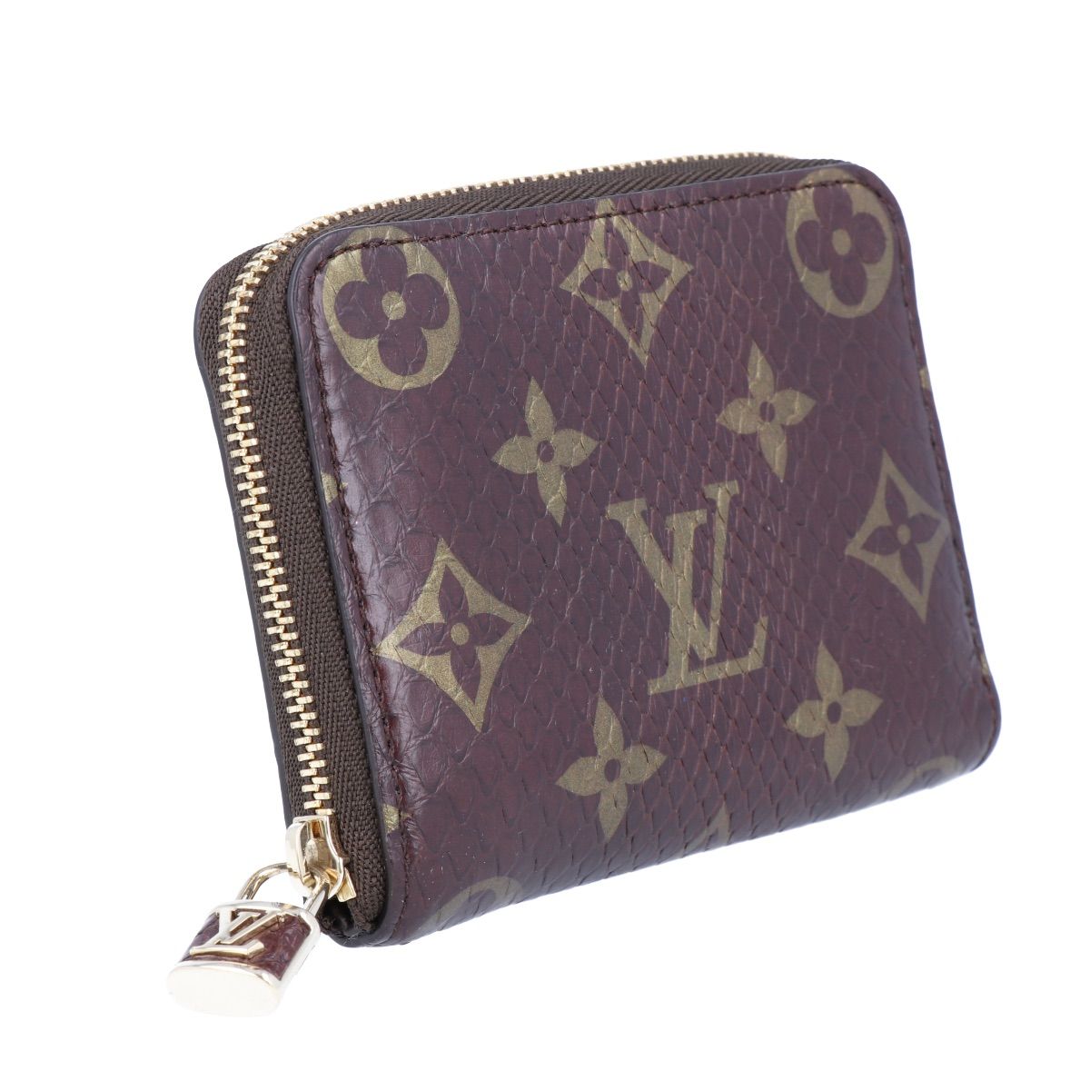 Louis Vuitton】ルイ・ヴィトン エキゾチック レザー ジッピー コイン 