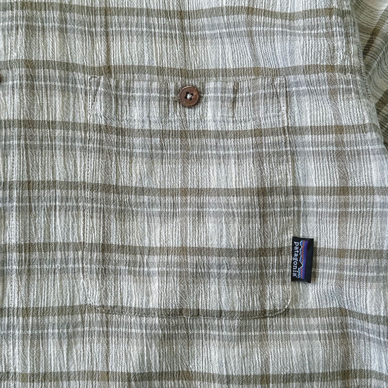 00s patagonia ACシャツ シアサッカーシャツ チェック　SP19 00s patagonia ACシャツ シアサッカーシャツ チェック SP19