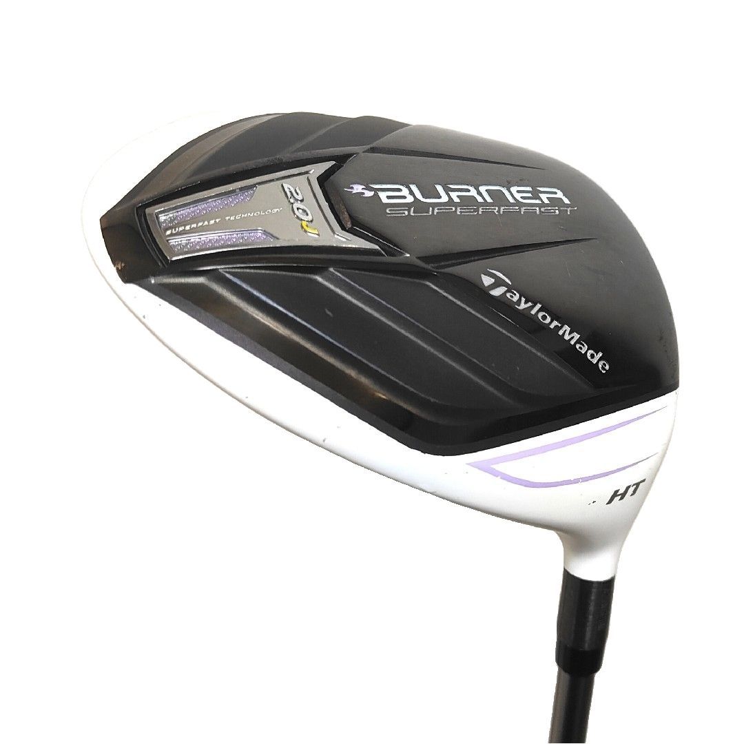 TaylorMade - 良品　レディース　バーナー　スーパーファスト　ドライバー　純正カーボン　L 良品 レディース バーナー スーパーファスト ドライバー 純正