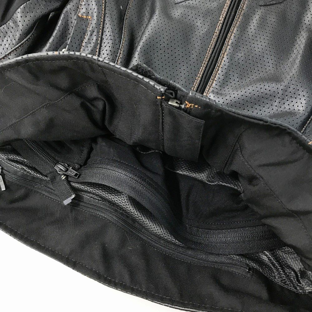 クシタニ 2way ウィンタージャケット 2重ファスナー ワッペン