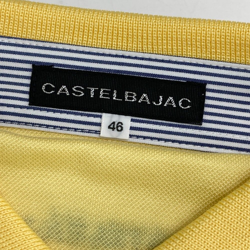 CASTELBAJAC カステルバジャック 半袖ポロシャツ イエロー系 46