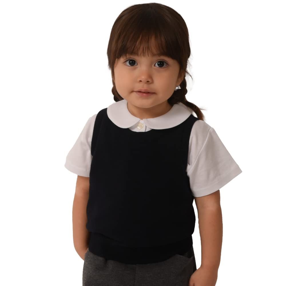 【迅速発送】AMUSA as27234h OCS認証 オーガニックコットン100%ニットベスト ベビー キッズ 女の子 男の子