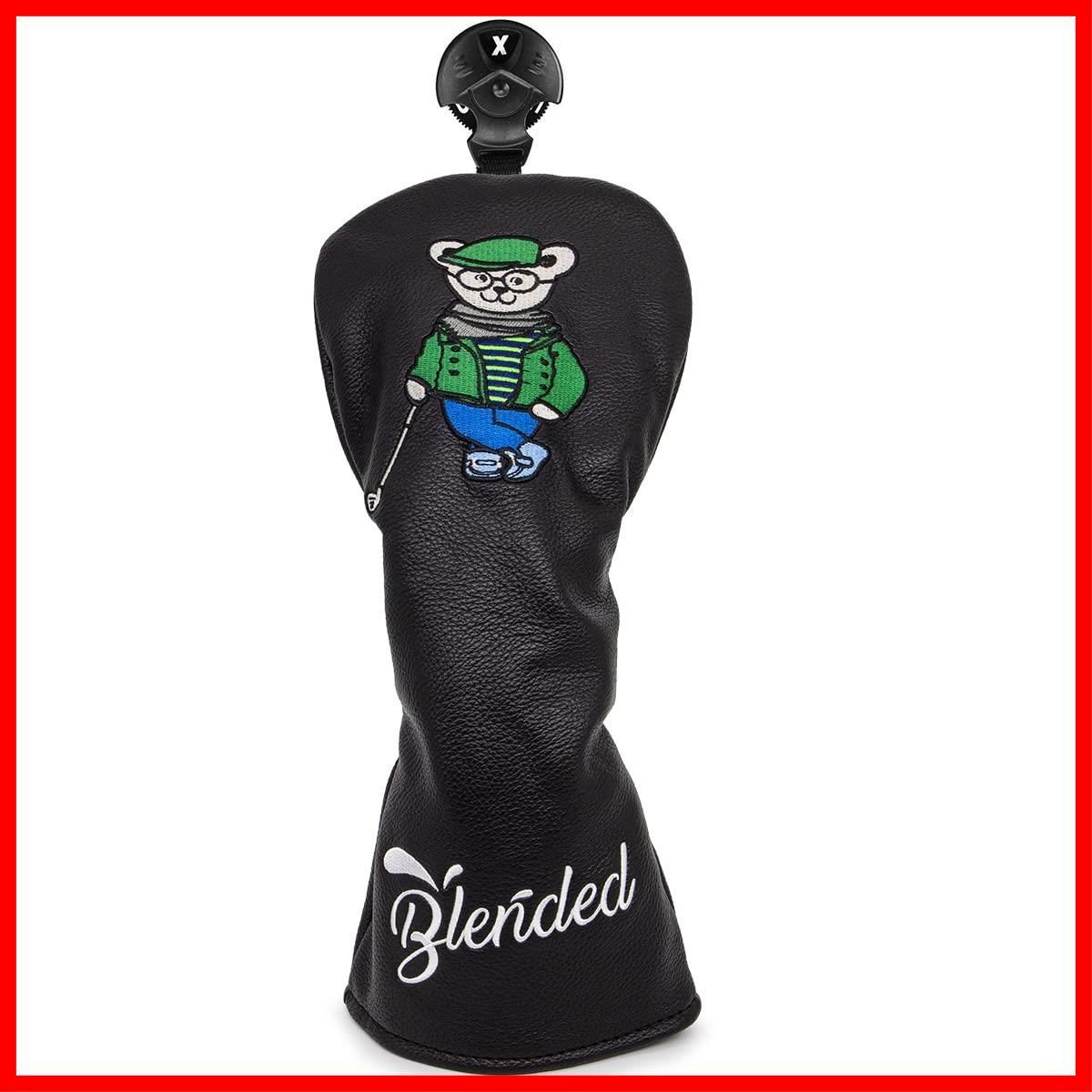 【特価セール】ゴルフクラブヘッドカバー ウッドカバー Bearゴルフ先生ドライバー フェアウェイウッド ユーティリティ ハイブリッド用ヘッドカバー 番号タグ付き ゴルフヘッドカバー PUレ ゴルフクラブヘッドカバー ウッドカバー Bearゴルフ先生ドライバー